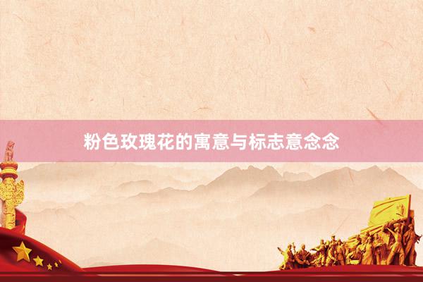 粉色玫瑰花的寓意与标志意念念