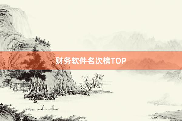 财务软件名次榜TOP
